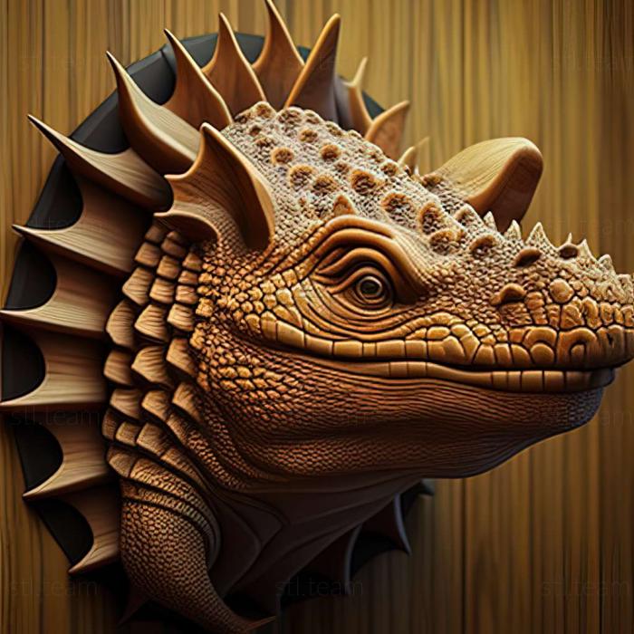 3D model Ankylosaurus (STL)